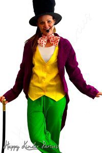 Happy Kinder Parties - Children's Party Entertainers Willy Wonka Costume